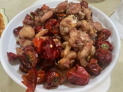 干煸鸡块-满口香饭店