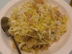 白菜心拌蛰皮-金春禧·鲁菜海鲜(延吉路万达店)