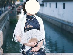 -暮晚尘香汉服旗袍