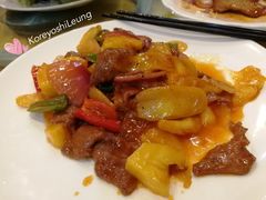 紫萝炒牛肉-汇景花园酒家(基立下道店)