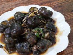 紫苏酸笋炒田螺-南记食粥坊·宵夜大排档(莲花总店)