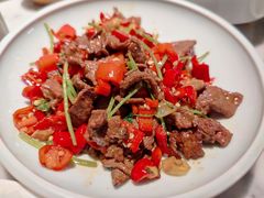 鲜切小炒黄牛肉-雀蓝川菜(奥体广场店)