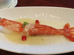 椴树雪蜜腌大虾-喜鼎海胆水饺(东港店)