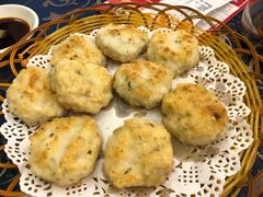 招牌香煎墨鱼饼-祈胜邨•顺德鱼生•顺德菜(容桂店)