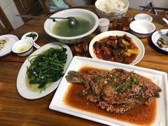 炒红薯叶-老地方风味餐厅(江南路店)
