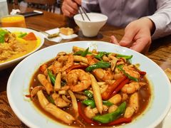 XO白玉菇虾仁-隐食餐厅(金水湾公馆店)