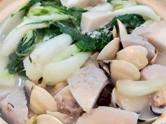 沙白芋仔煲白菜-台山美食一绝阿四台山黄鳝饭(阿四创作店)