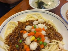 虾仁炸酱面-奎元馆.百年奎元.非遗传承(西湖边的解放路店)