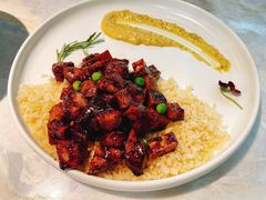 芥仔酱黑椒牛仔粒-啫·粤风料理·啫啫煲(仓山万达广场店)