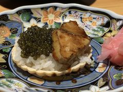 红酒香煎鹅肝佐鱼子酱-本逸·割烹料理(湖墅店)