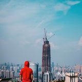 重庆打卡📷火遍全国的明星同款停机坪，高空绝佳视角