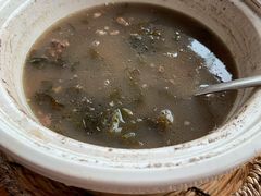 青花瓷绿豆紫菜排骨汤-盐帮食坊•小河帮川菜(四川师大店)