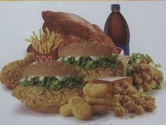 两堡一卷-华莱士·全鸡汉堡(长安霄边店)
