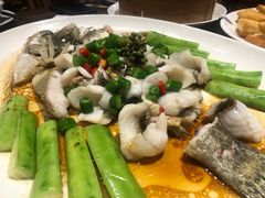 鲜花椒蒸桂花鲈-猪肉婆私房菜(容桂总店)