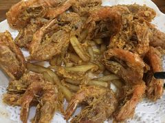 咸蛋黄焗虾-南记食粥坊·宵夜大排档(莲花总店)