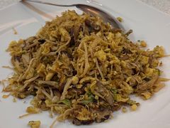 笋丝蛋炒干贝-阿美饭店