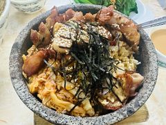 香煎鸡扒石锅饭-渔记茶餐厅(渔村店)