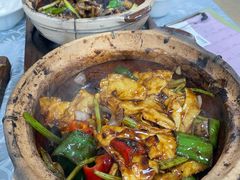 生啫金边花鳝-天宝食坊·啫啫煲大排档(西华路店)