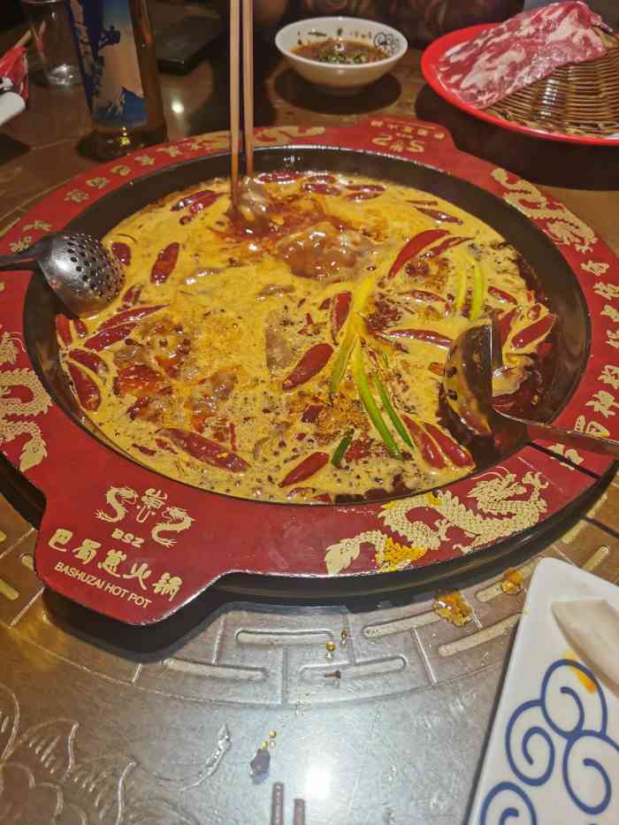 巴蜀崽火锅(锦华万达总店)-"万达锦华店旁边位置很好找.