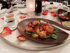 蜜豆百合XO酱炒虾球-宝丽轩中餐厅BAOLIXUAN