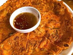 泡菜饼-喇喇排骨火锅·传统韩式脊骨汤(望京西园总店)