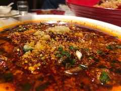 水煮牛柳-红辣椒·川菜·火锅(科华路店)