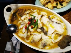 烧椒鲈鱼-粗茶淡饭·隐庐私厨(东亭店)