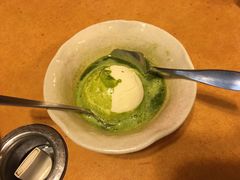 抹茶味冰激凌-蟹道乐(道顿堀本店)