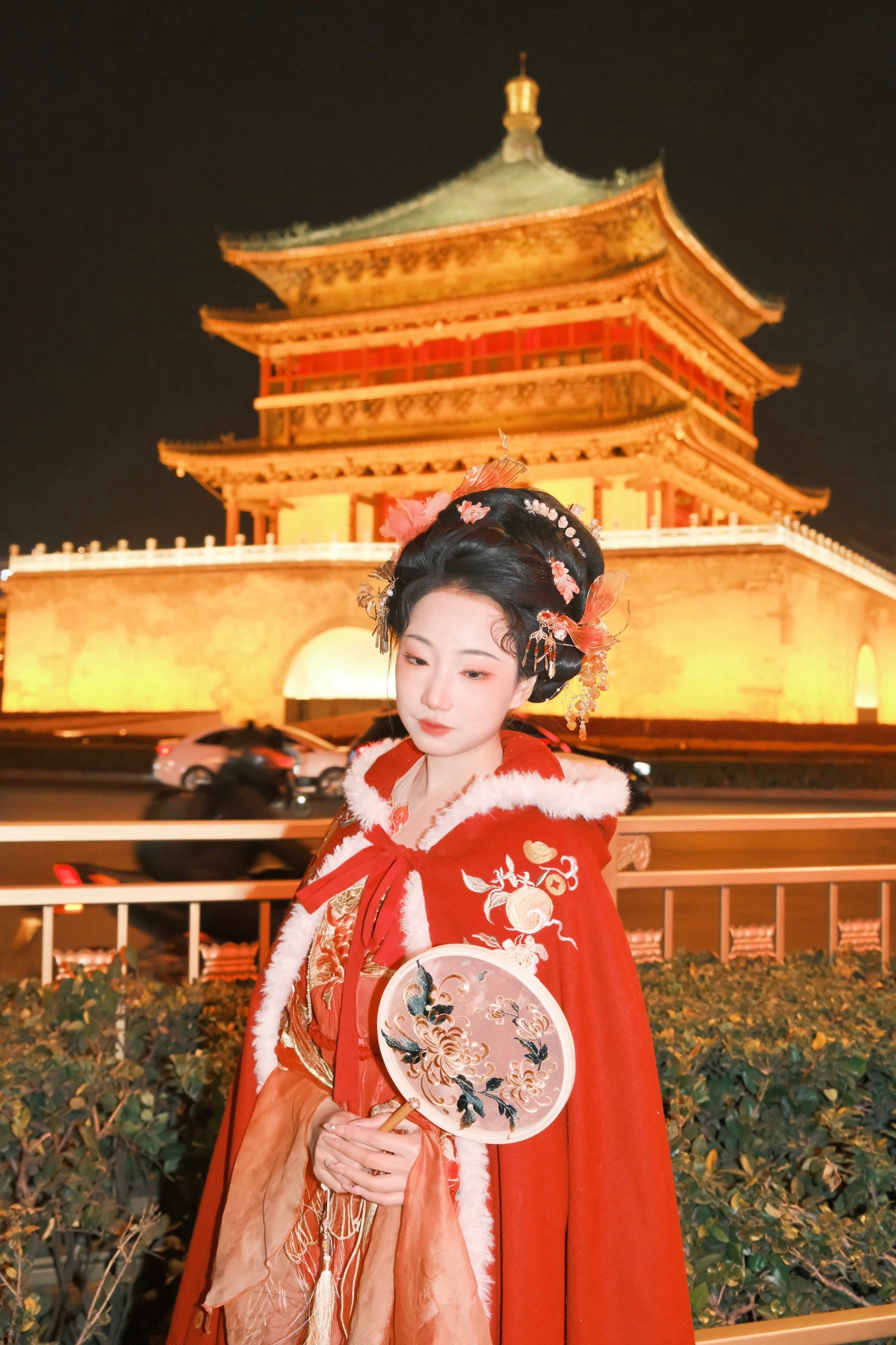 西安钟楼拍到了人生照片!