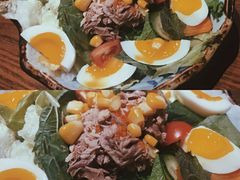 金枪鱼溏心蛋蔬菜沙拉-二丁目食堂(铁西万象汇店)