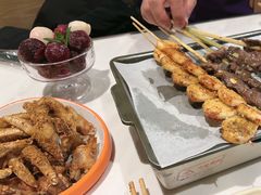 -宝记烧烤·碳锅羊肉·羊蝎子火锅·夜食社(文体路创始店)