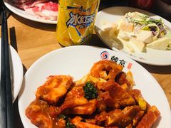 -韩京炭火烤肉自助料理(柯桥万达店)