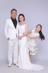 -时光纪亲子全家福照相馆(静安店母女写真父母纪念照)
