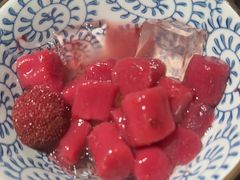 杨梅冰汤圆-李百蟹·江南蟹黄面·河景餐厅(夫子庙总店)