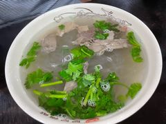 小份牛肉粉丝汤-回回锅贴(小河沿店)