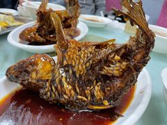 挣蹦鲤鱼-奥华餐厅·老张记(台基厂店)