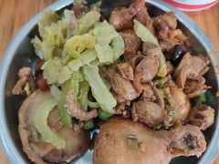 苦瓜炒肉-枣阁园滴滴自助餐