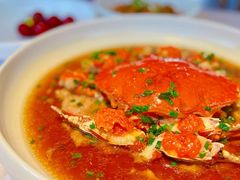 葱油蒸红膏蟹-玫瑰厅上海菜(兴国路店)