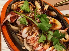 铁板炭烧鱿鱼-CHINCHIN 青青·泰国料理(万象食家店)