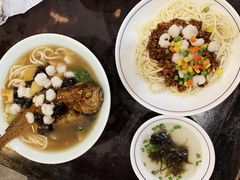 虾仁炸酱面-奎元馆.百年奎元.非遗传承(西湖边的解放路店)