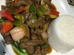 黑椒牛柳饭-大四喜茶餐厅(井岸店)