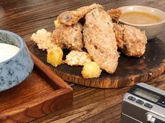 咸蛋黄鸡翅-小食院简餐厅