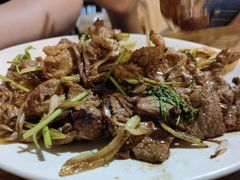 传统烤羊肉-炙热童年·老北京炙子烤肉(南锣鼓巷店)