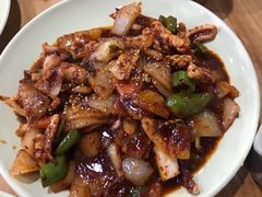 辣炒鱿鱼-贤花饭店(城阳店)