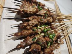 -山野的朋友露营炭火烤肉