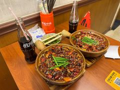 砂锅油泼毛血旺-罗妈砂锅(四川成都奎星楼店)