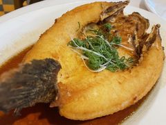 黄油花雕浸笋壳鱼-玫瑰厅上海菜(兴国路店)