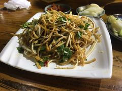 拌油豆腐丝-淳澄水盆羊肉