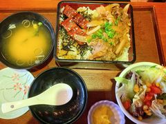 鳗鱼牛肉双拼定食-有喜屋·深夜食堂(北京西路店)