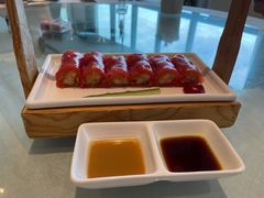 鲜虾红米脆皮肠粉-安蒂娅.悦景轩中餐厅(西乡店)